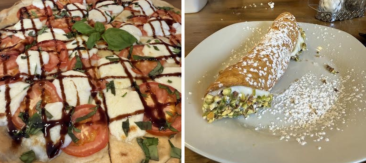 Lia's Bella Cucina Menu